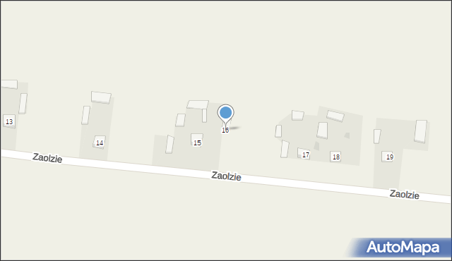 Telatyn, Zaolzie, 16, mapa Telatyn