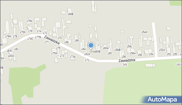 Tomaszów Mazowiecki, Zawadzka, 162, mapa Tomaszów Mazowiecki