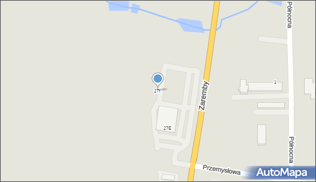 Tuliszków, Zaremby, kasztelana, 27f, mapa Tuliszków