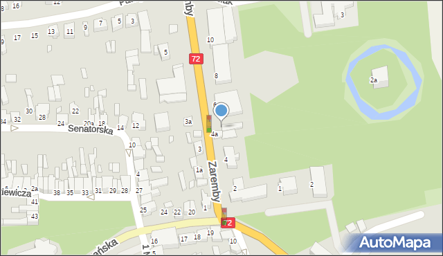 Tuliszków, Zaremby, kasztelana, 4b, mapa Tuliszków