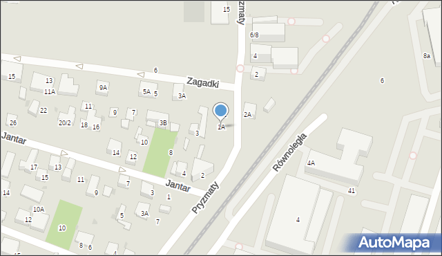 Warszawa, Zagadki, 1A, mapa Warszawy