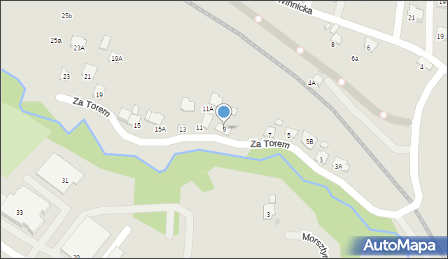 Wieliczka, Za Torem, 9, mapa Wieliczka