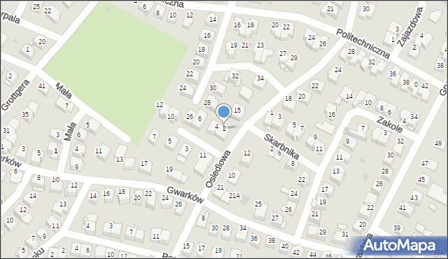 Wieliczka, Zaułek, 2, mapa Wieliczka