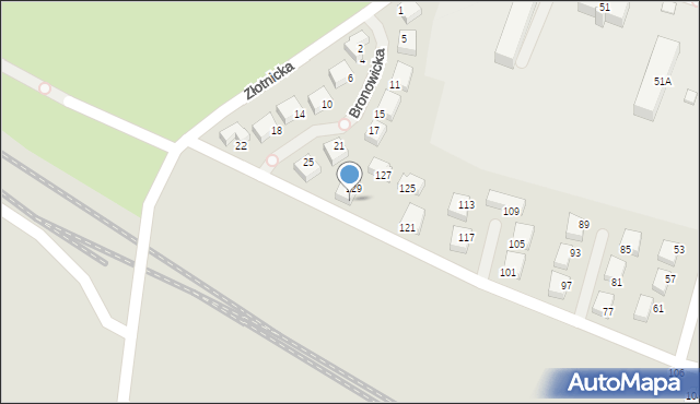 Wrocław, Zakopiańska, 131, mapa Wrocławia