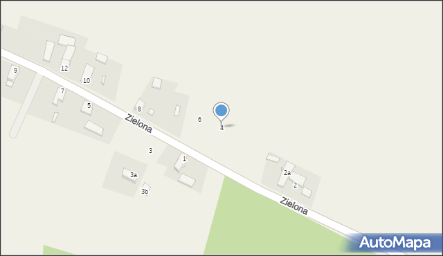 Żaba, Żaba, 4, mapa Żaba