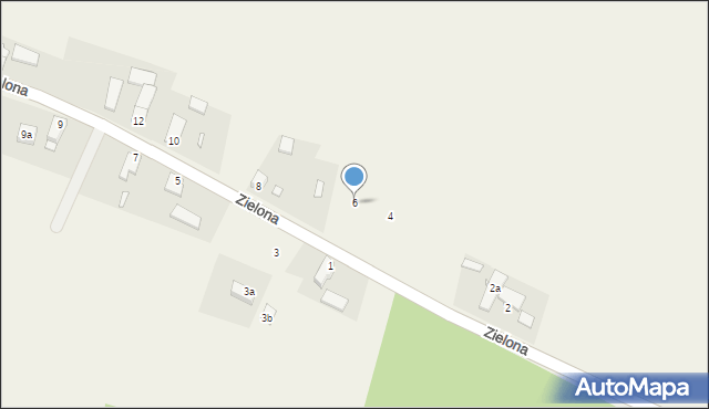 Żaba, Żaba, 6, mapa Żaba