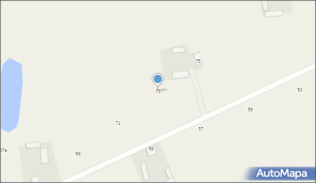 Żabiczyn, Żabiczyn, 73, mapa Żabiczyn