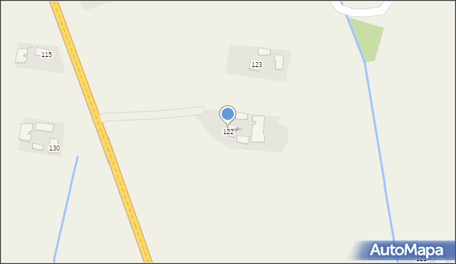 Żabiec, Żabiec, 122, mapa Żabiec