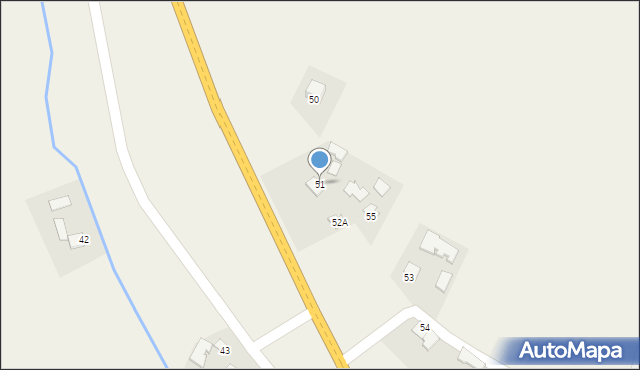 Żabiec, Żabiec, 51, mapa Żabiec