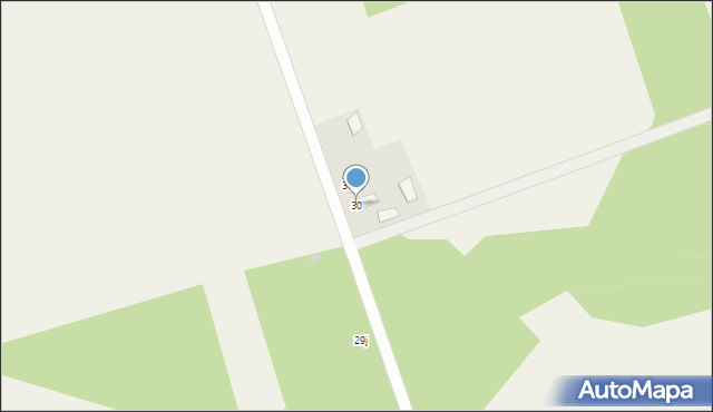 Żabieniec, Żabieniec, 30, mapa Żabieniec