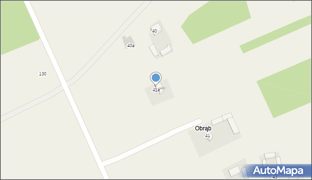 Żabieniec, Żabieniec, 41a, mapa Żabieniec