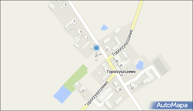 Żabieniec, Żabieniec, 1b, mapa Żabieniec