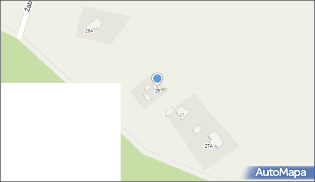 Żabiniec, Żabiniec, 26, mapa Żabiniec