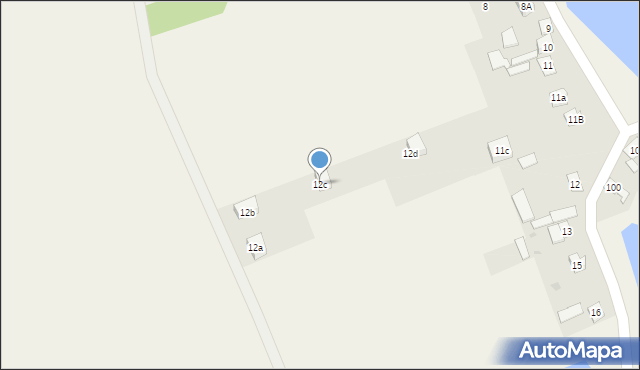 Żabiny, Żabiny, 12c, mapa Żabiny