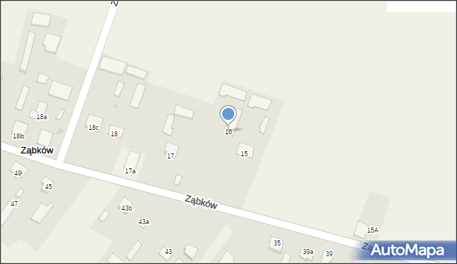 Ząbków-Kolonia, Ząbków-Kolonia, 16, mapa Ząbków-Kolonia