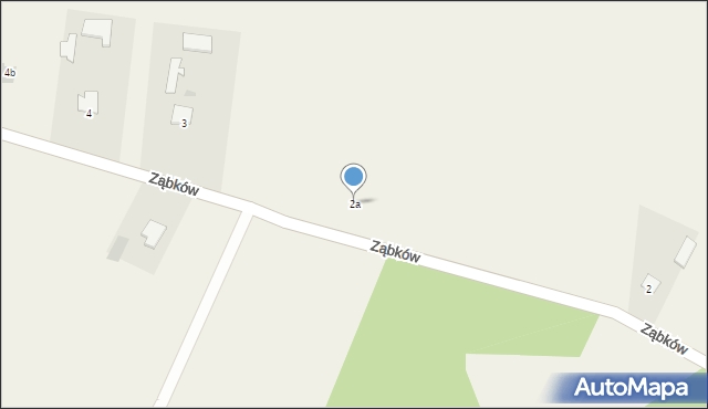 Ząbków-Kolonia, Ząbków-Kolonia, 2a, mapa Ząbków-Kolonia
