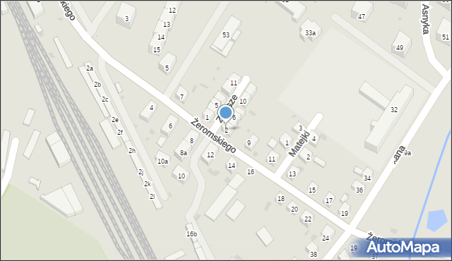 Ząbkowice Śląskie, Zacisze, 2, mapa Ząbkowice Śląskie