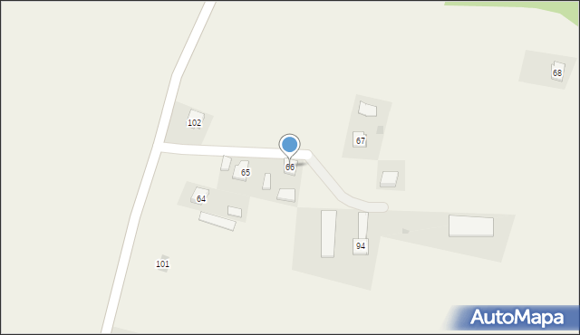 Zabłotce, Zabłotce, 66, mapa Zabłotce