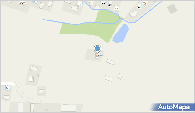 Zabłotce, Zabłotce, 68, mapa Zabłotce