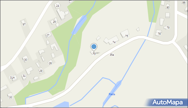 Zabłotce, Zabłotce, 73, mapa Zabłotce