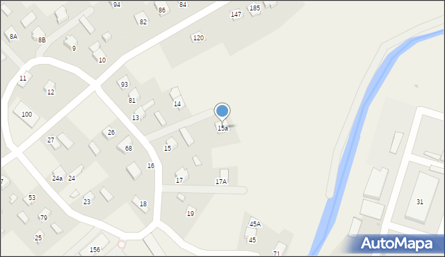 Zabłotce, Zabłotce, 15a, mapa Zabłotce