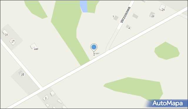 Zabłudów-Kolonia, Zabłudów-Kolonia, 2, mapa Zabłudów-Kolonia