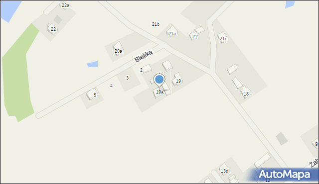 Żabno, Żabno, 19a, mapa Żabno