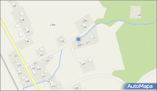 Zaborów, Zaborów, 126, mapa Zaborów