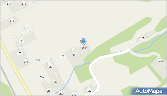 Zaborów, Zaborów, 166, mapa Zaborów