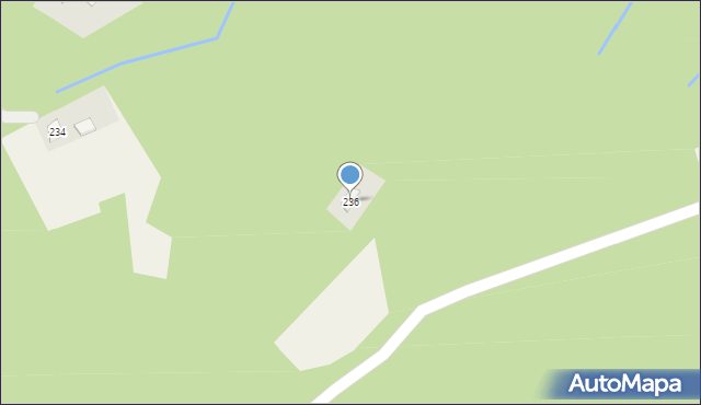 Zaborów, Zaborów, 236, mapa Zaborów