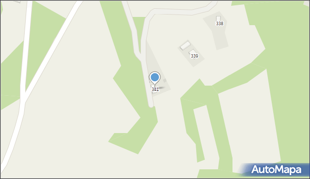 Zaborów, Zaborów, 341, mapa Zaborów