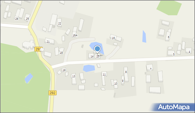 Zaborów, Zaborów, 15, mapa Zaborów