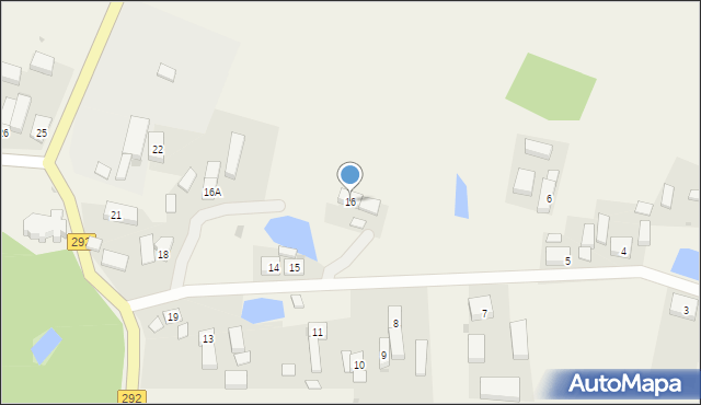 Zaborów, Zaborów, 16, mapa Zaborów