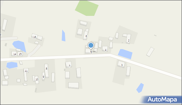 Zaborów, Zaborów, 5, mapa Zaborów