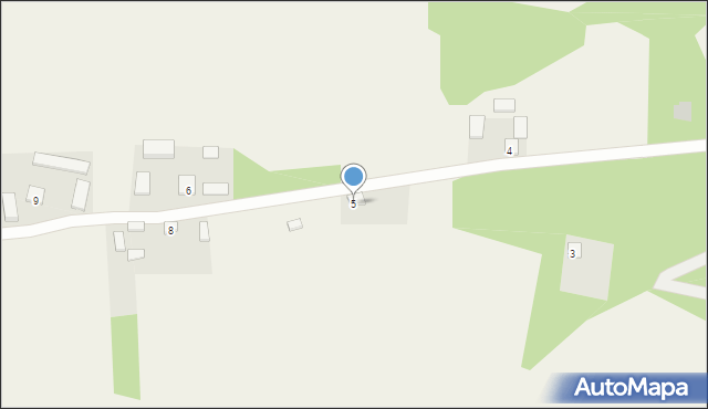 Zaborów, Zaborów, 5, mapa Zaborów