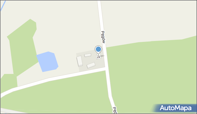 Zaborów, Zaborów, 24, mapa Zaborów