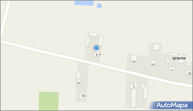 Zaborówek, Zaborówek, 6, mapa Zaborówek