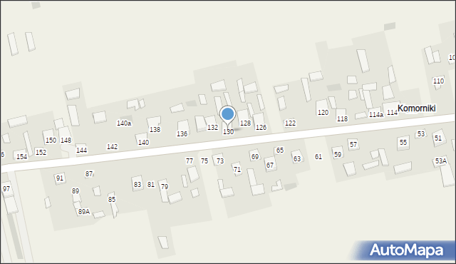 Zaborowice, Zaborowice, 130, mapa Zaborowice