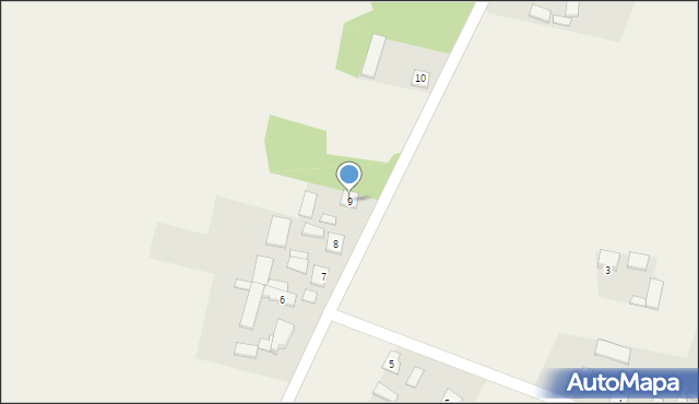 Zaborowie, Zaborowie, 9, mapa Zaborowie