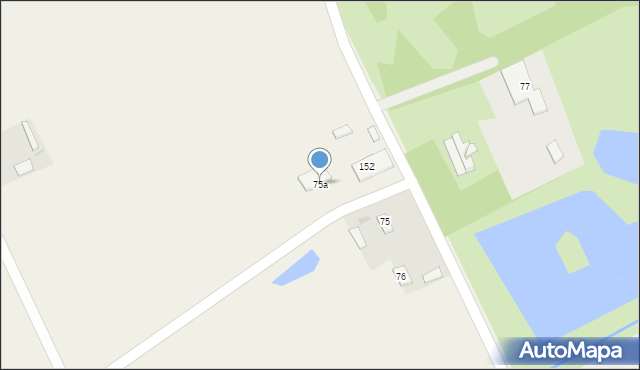 Zaborowo, Zaborowo, 75a, mapa Zaborowo