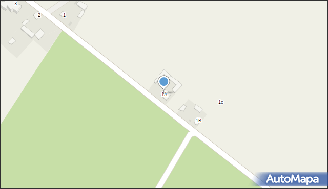 Zaborze, Zaborze, 1A, mapa Zaborze
