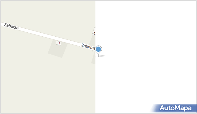 Zaborze, Zaborze, 4, mapa Zaborze