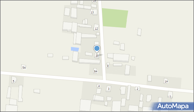 Zaborze, Zaborze, 10, mapa Zaborze