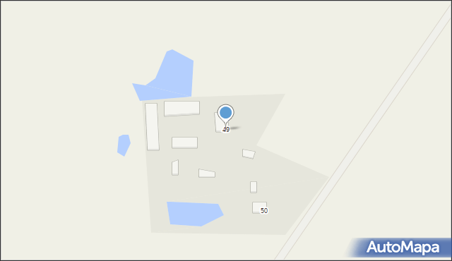 Ząbrowiec, Ząbrowiec, 49, mapa Ząbrowiec