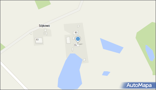 Ząbrowiec, Ząbrowiec, 82, mapa Ząbrowiec