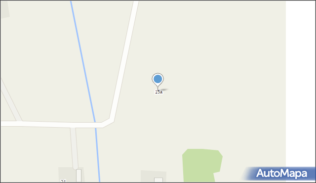 Żaby, Żaby, 15a, mapa Żaby