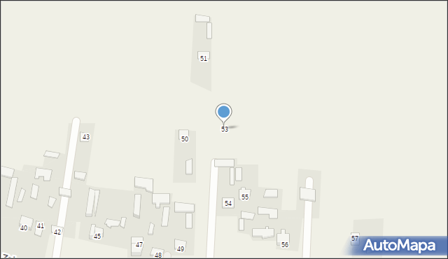 Zabytów, Zabytów, 53, mapa Zabytów
