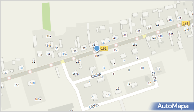 Zacharzyn, Zacharzyn, 155, mapa Zacharzyn
