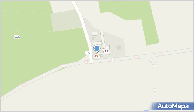 Zacharzyn, Zacharzyn, 191, mapa Zacharzyn