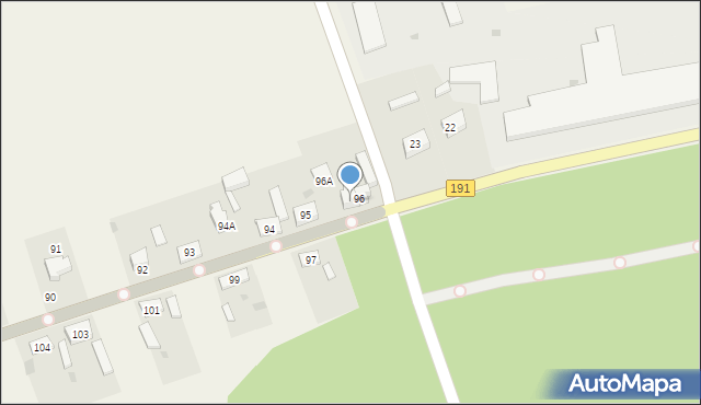 Zacharzyn, Zacharzyn, 96b, mapa Zacharzyn